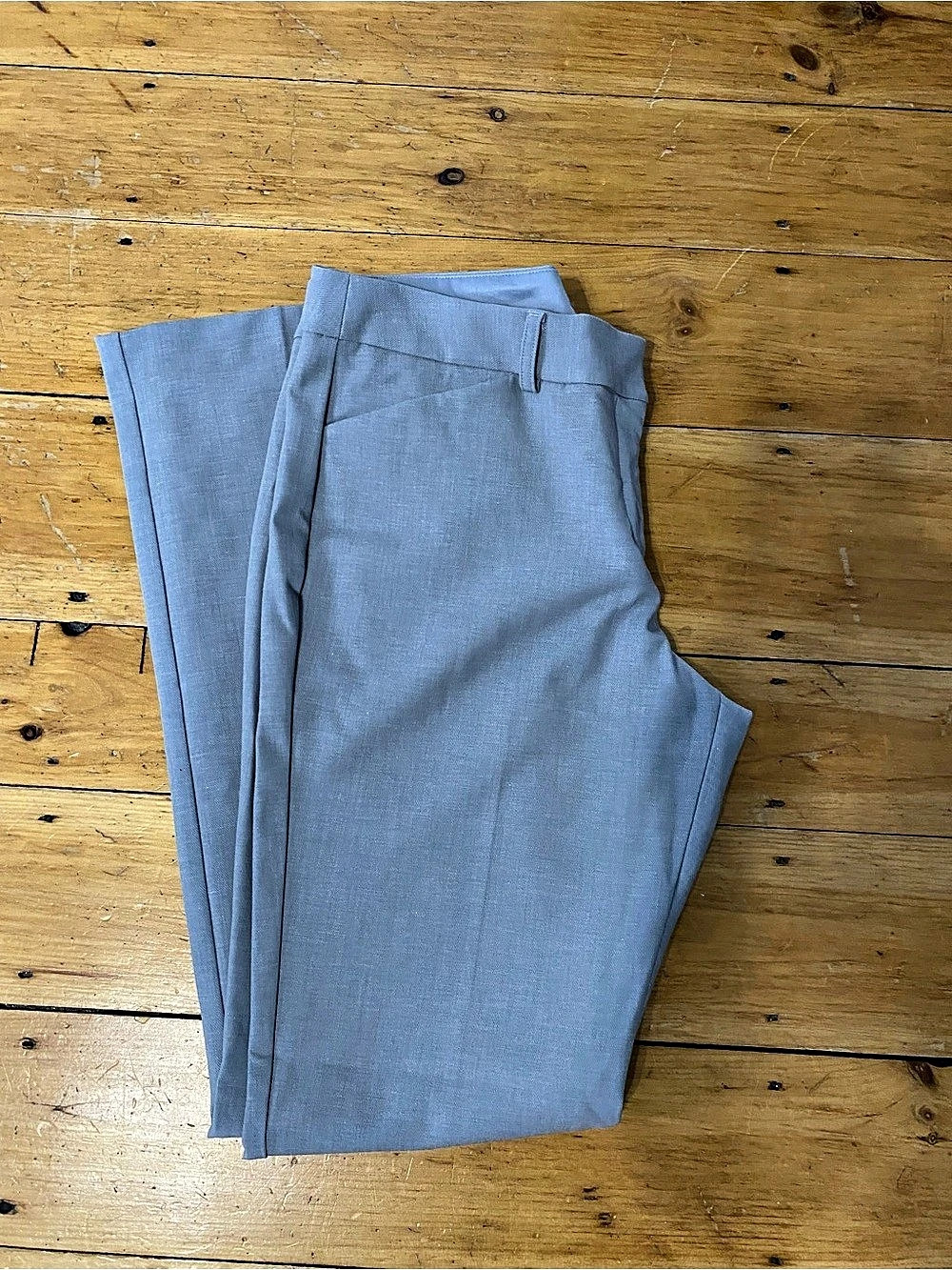 Express Editor Women's Flare Trousers Gray Size 12R good condition!